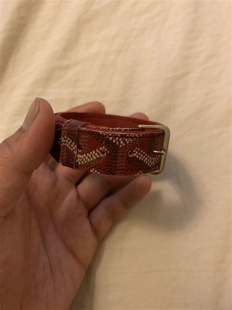 goyard bracelet fake|custom goyard bracelet.